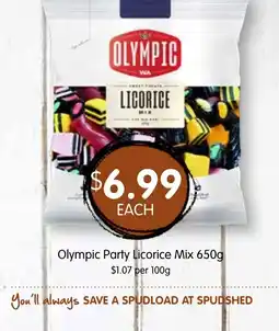 Spudshed Olympic Party Licorice Mix offer