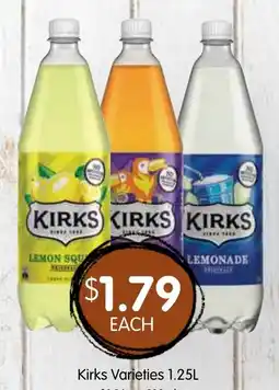 Spudshed Kirks Varieties offer