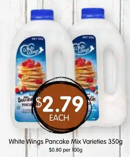 Spudshed White Wings Pancake Mix Varieties offer