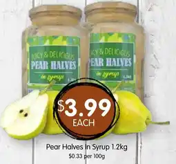 Spudshed Pear Halves In Syrup offer