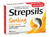 Alliance Pharmacy Strepsils Menthol & Mint or Honey & Lemon 36 Lozenges offer