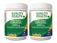 Chemist Discount Centre Quality Health Double Strength Turmeric 6200mg 100 Tablets offer