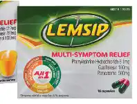 Lemsip All-in-One Hot Drink 16 Capsules