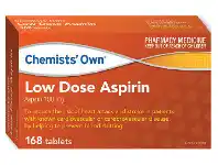 Alliance Pharmacy Chemists&#039; Own Low Dose Aspirin 168 Tablets offer