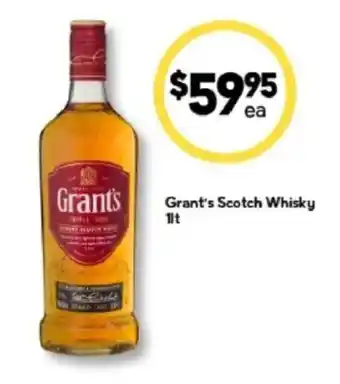 Drakes Grant's Scotch Whisky offer