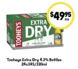 Drakes Tooheys Extra Dry offer