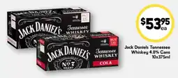 Drakes Jack Daniel's Tennessee Whiskey Cola offer