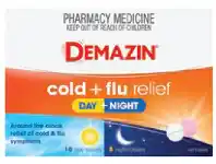 Chemist Discount Centre Demazin PE Multi Action Cold and Flu Relief Day & Night 24 Tablets offer