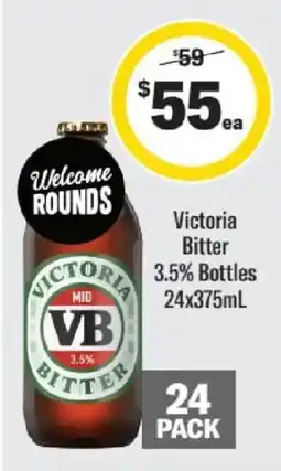 Liquorland Victoria Bitter offer
