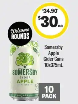 Liquorland Somersby Cider Apple offer