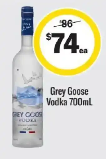 Liquorland Grey Goose Vodka offer