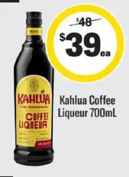 Liquorland Kahlua Coffee Liqueur offer