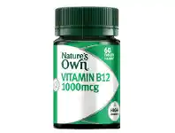 Nature's Own Vitamin B12 1000mcg 60 Tablets