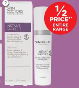 Good Price Pharmacy Skin doctors cosmeceuticals instant facelift offer
