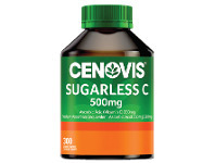 Alliance Pharmacy Cenovis Sugarless C 500mg 300 Orange Flavoured Tablets offer
