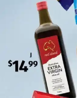 ALDI Red island australian extra virgin olive oil offer
