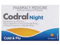 Pharmacy Direct Codral PE Nightime 24 Tablets offer