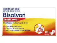 Pharmacy Direct Bisolvon Chesty Forte 8mg 100 Tablets offer