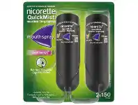 Nicorette Quick Mist Berry 150 Sprays Duo Pack