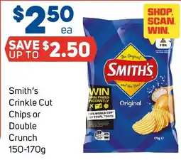 Foodland Smith's Crinkle Cut Chips or Double Crunch offer