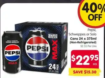 Spar Pepsi Max offer