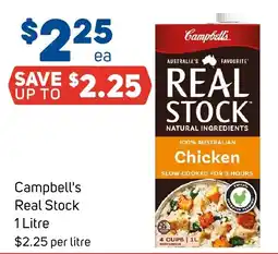 Foodland Campbell's Real Stock Chicken offer