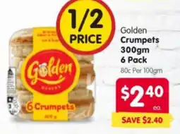 Spar Golden Crumpets offer