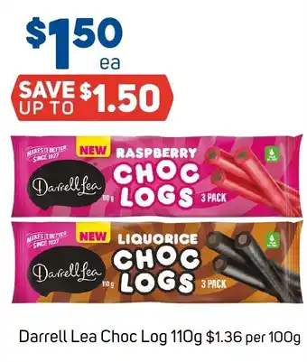 Foodland Darrell Lea Choc Log offer