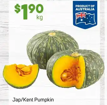 Foodland Jap/Kent Pumpkin offer