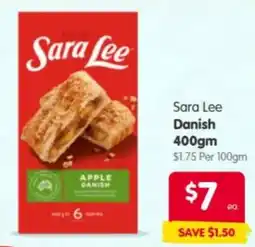 Spar Sara Lee Danish offer