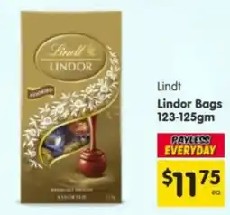 Spar Lindt Lindor Bags Assorted offer