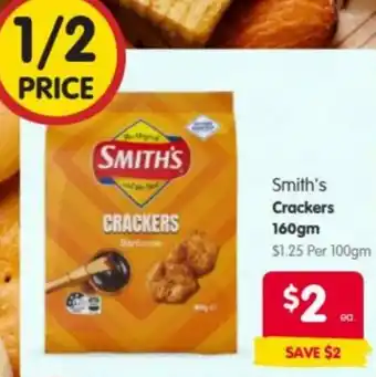 Spar Smith's Crackers offer