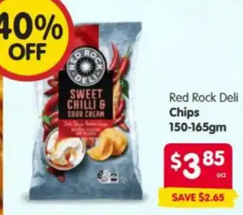Spar Red Rock Deli Chips offer