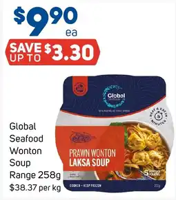 Foodland Global Seafood Wonton Soup offer