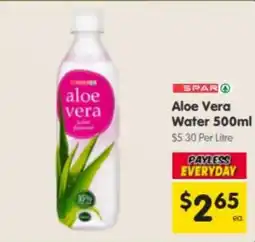 Spar Aloe vera offer