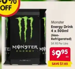 Spar Monster Energy Drink offer