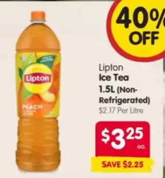 Spar Lipton Ice Tea Peach offer