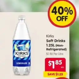 Spar Kirks Soft Drinks offer