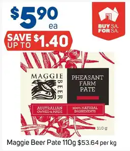 Foodland Maggie Beer Pate offer
