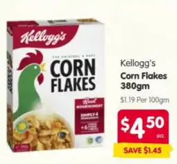 Spar Kellogg's Corn Flakes offer
