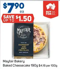 Foodland Mayfair Bakery Baked Cheesecake offer