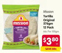 Spar Mission Tortilla Original offer