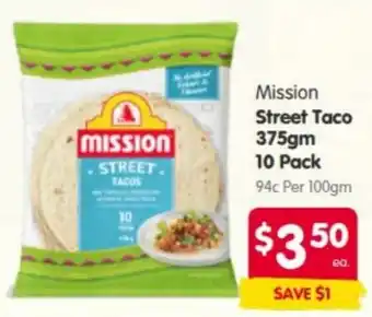 Spar Mission Street Tacos offer