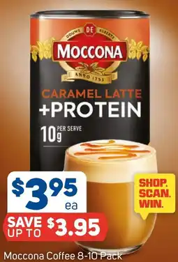 Foodland Moccona Caramel Latte + Protein offer