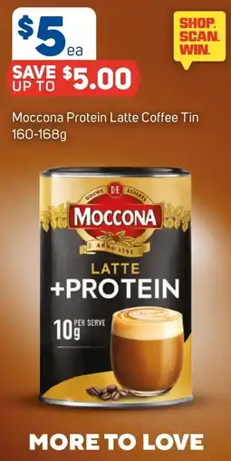 Foodland Moccona Protein Latte Coffee Tin offer