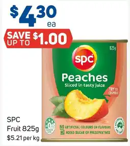 Foodland SPC Peaches offer