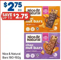 Foodland Nice & Natural Bars offer