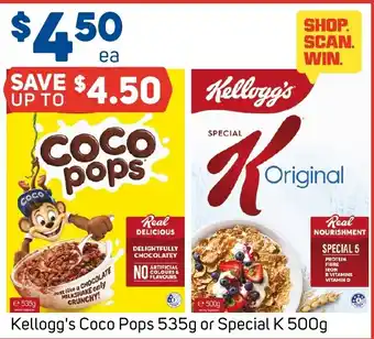 Foodland Kellogg's Coco Pops or Special K offer