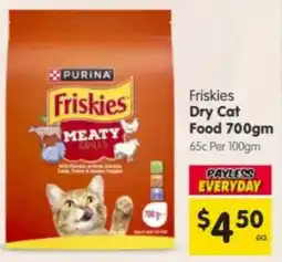 Spar Friskies Dry Cat Food offer