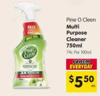 Spar Pine O Clean Multi Purpose Cleaner offer